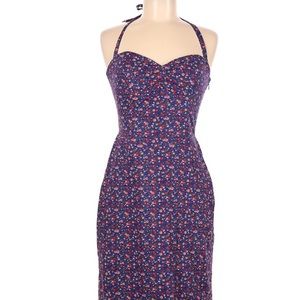 Betsey Johnson floral halter dress